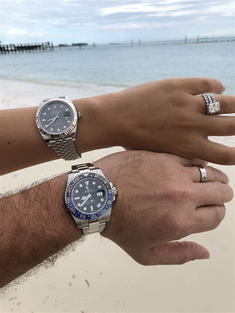 rolex his and hers price|luxury matching watches for couples.